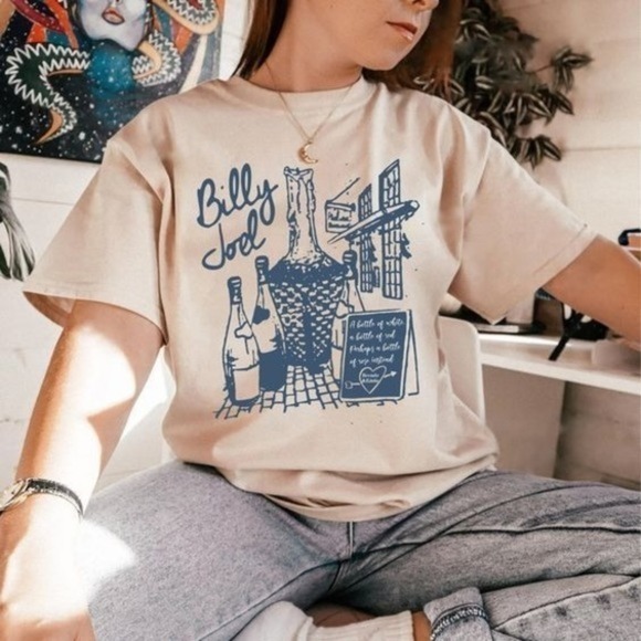 Brandi B Other - Billy Joel Glass Houses Album Music Fan Graphic Unisex T-Shirt